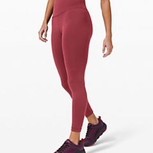 NWOT Lululemon Wunder Train High-Rise Tight 25"